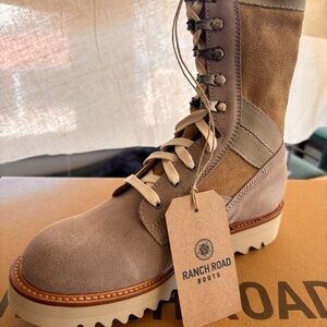 Ranch Road Lace Up Boots